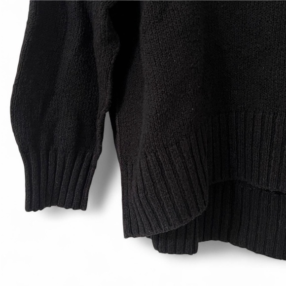 Free People Brookside Tunic Sweater Black XS - Picture 10 of 14